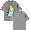 Washed Vintage Britney Spears Oops I Did It Again Graphic T Shirts Men Women Casual Oversized Short Sleeve Tshirts Streetwear