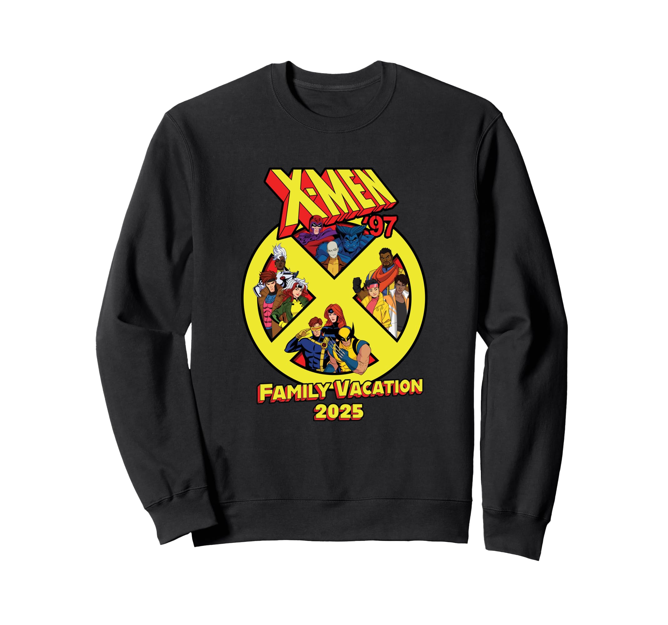 

Marvel X-Men 97 Travel Family Vacation 2025 Sweatshirt
