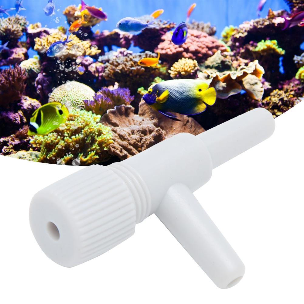 20PCS Gray ABS Plastic Aquarium Fish Tank Hose Adjust Air Line Tubing Volume Flow Control Valves