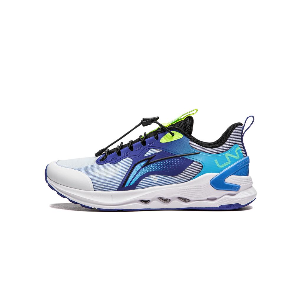 Li Ning Kids Soft Versatile Shock Absorbing Durable Rebound Low Top Running Shoes Men sneaker Dreamy-Blue YKFU056-3