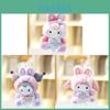 Peluche di Sanrio Kuromi con Imbottitura in Fibra di Poliestere per Bambini e Collezionisti