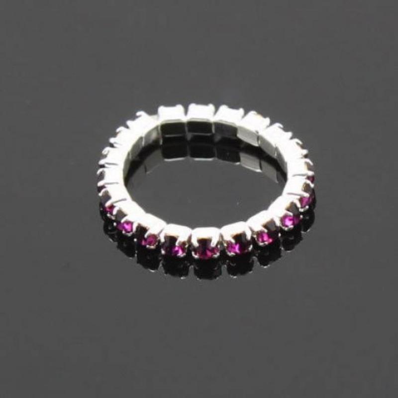 12 Stk./Pakke Elastiske Rhinestone Dekoration Tåringe Blandede Farver Fod Smykker Charms