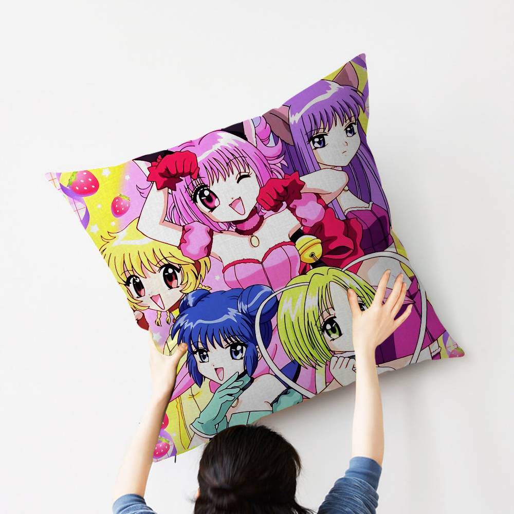 T-Tokyo Mew Mew Anime Pillowcases Home Bedding Decorative Pillow Cover Wedding Super Soft Pillow Case