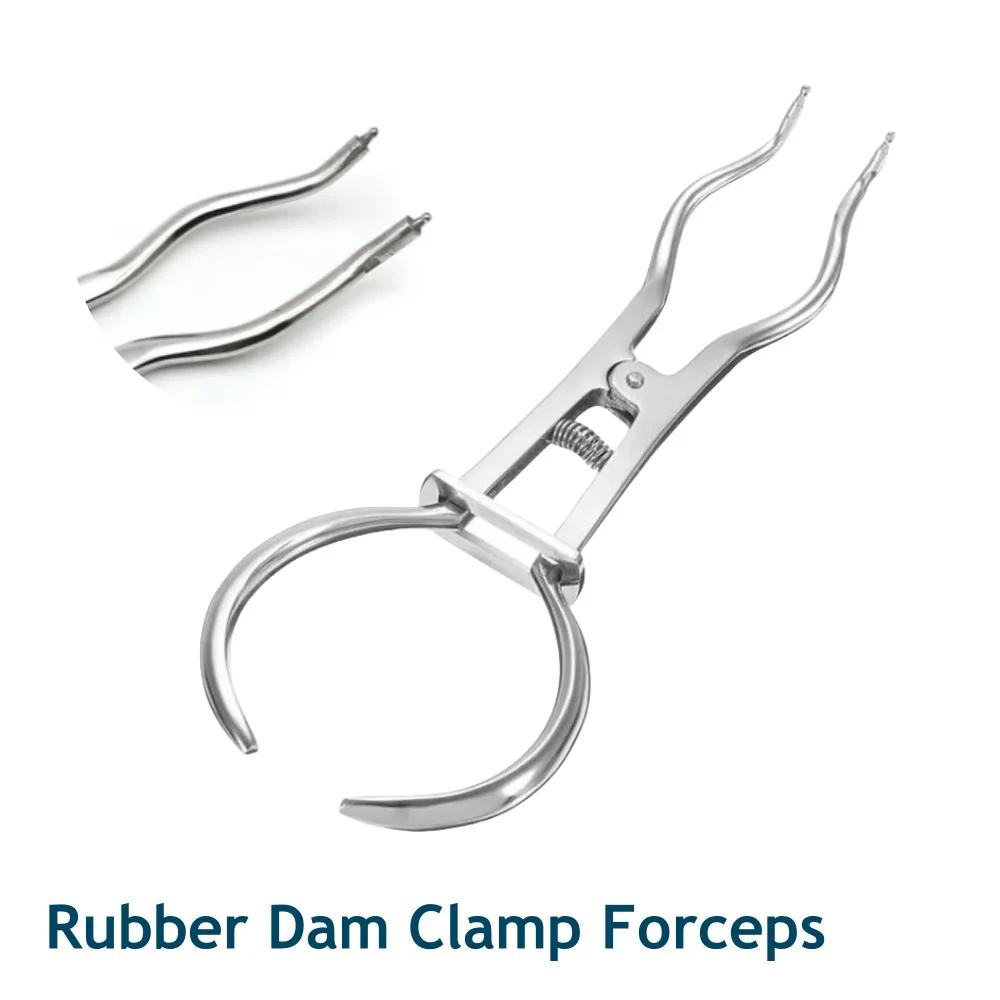1Pc Dentistry Dam Clamp Placement Plier For Dentist Clinic Rubber Dental Orthodontic Clips Pliers Tools