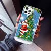 Christmas Santa Claus Present Phone Case For iPhone 17 Air 16 15 Pro Max 14 Plus 13 Mini 12 11 Cover 7 8 SE Silicone Shell Print
