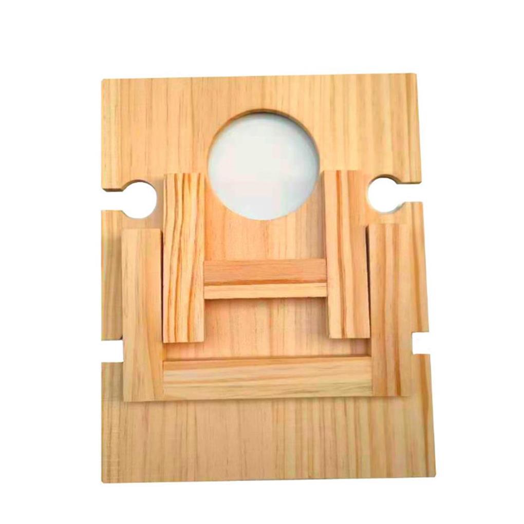 Picnic Wine Foldable Table Portable Solid Color 5 Slot Outside Camping Hiking Barbecue Desk Furniture Accessories