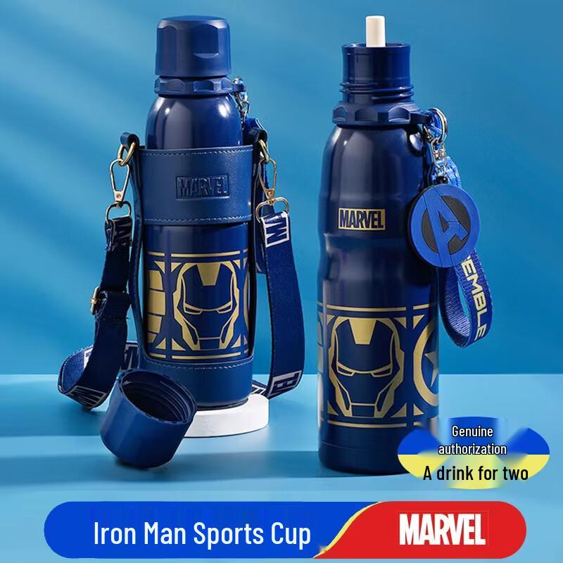 Disney 316 Stainless Steel Dual-Drink Kids Insulated Water Bottle