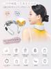 Juliyas [Wide-Area Neck Care & Memory Function] Neck Care and Relaxation Device (Warming, EMS & TENS Dual Effect) with 19 Intensity Settings, 10 Modes