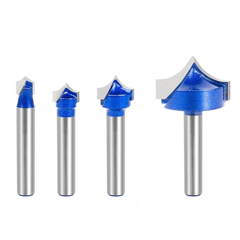 

Premium Wood Engraving Router Bit 1/4inch Shank with Multiple Shape Cutters for Detailed Carving Slotting Tasks 1