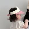 Breathable Kids Empty Top Cap Korean Style Children Sunshade Hat Comfortable Baby Sun Hat  Toddle
