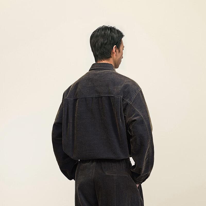 CROQUIS Men's H-Type Long-Sleeve Shirt