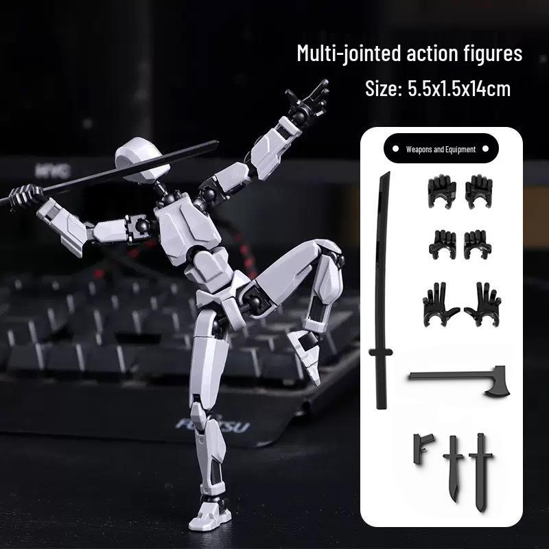Magnetic Joint Action Figure: 6th Gen DIY Decompression Dummy Doll