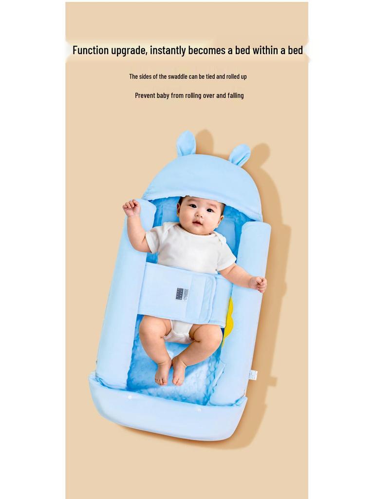 Autumn/Winter Thickened Baby Sleeping Bag: Newborn Swaddle, Anti-Startle & Anti-Kick Blanket for Constant Temperature