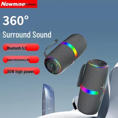 Newmine N511 Portable Wireless Bluetooth Speaker CN Plug (adapter Included)