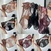 Thin Ladies Lace Panties Chain Hollow Lace Mesh Women Briefs  Valentine's Day Gift