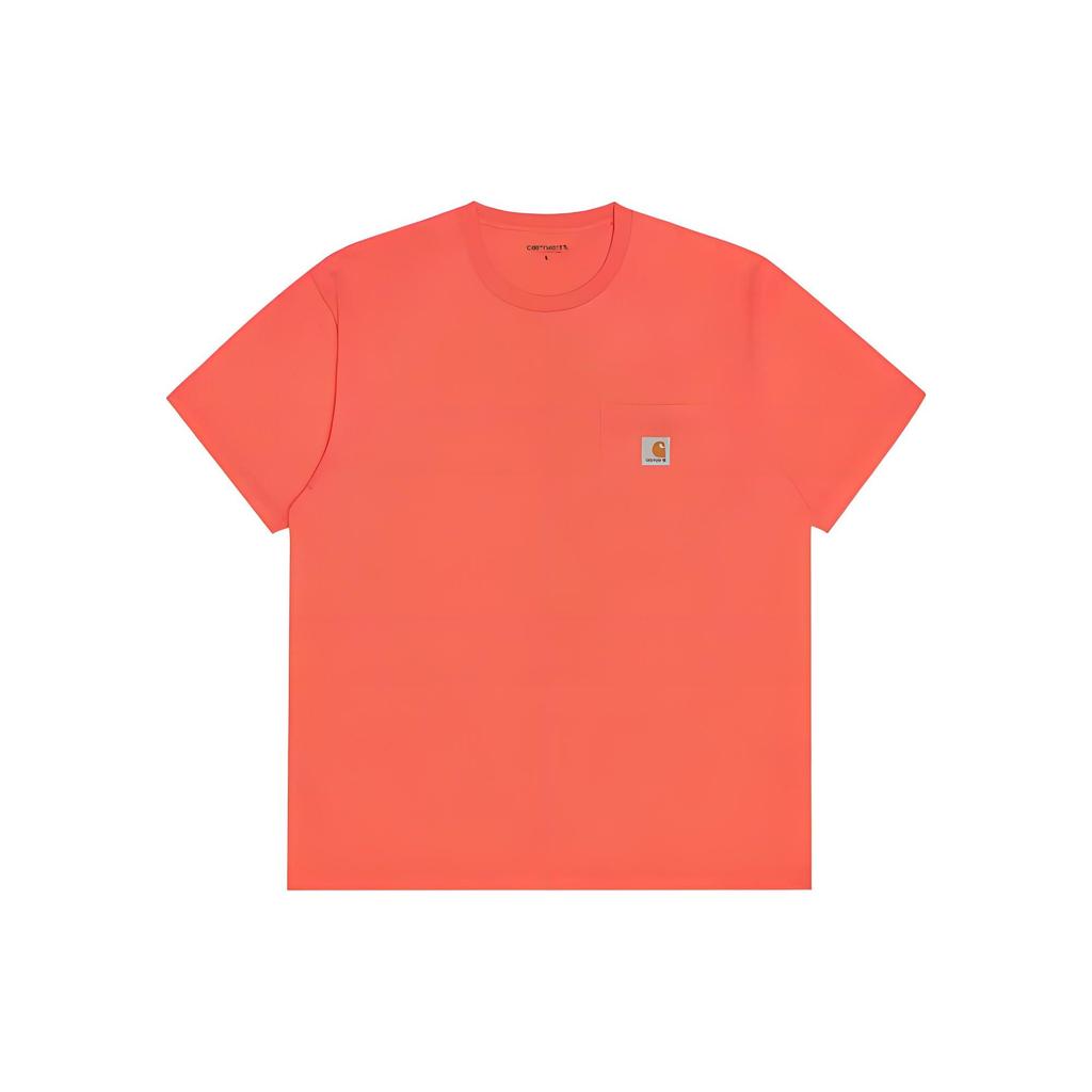 Carhartt WIP Classic Label Pocket Oversized Short Sleeve T-Shirt Men tops CHXTEA71068XC-PKX
