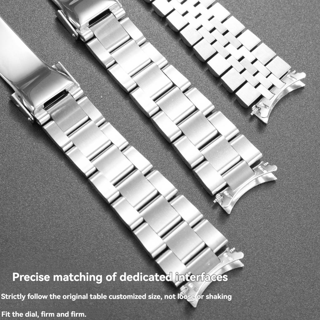 Bracelet en Acier Inoxydable pour Seiko Non. 5 Sxns80 Snxs79 Snxs79k Snxs77 Snxs73 Bracelet de Montre Courbé Accessoires Bracelet de Poignet 19mm