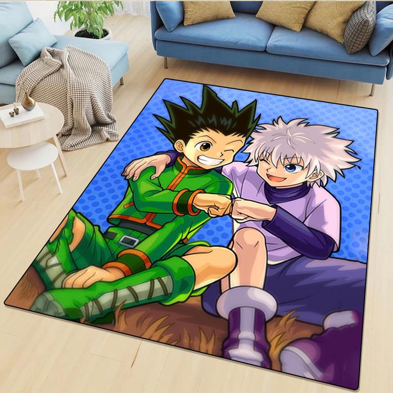 Hunter x Hunter Print Rug - Computer Chair Area Rug home decoration Carpet For Living Room Bedroom Flooring Mat