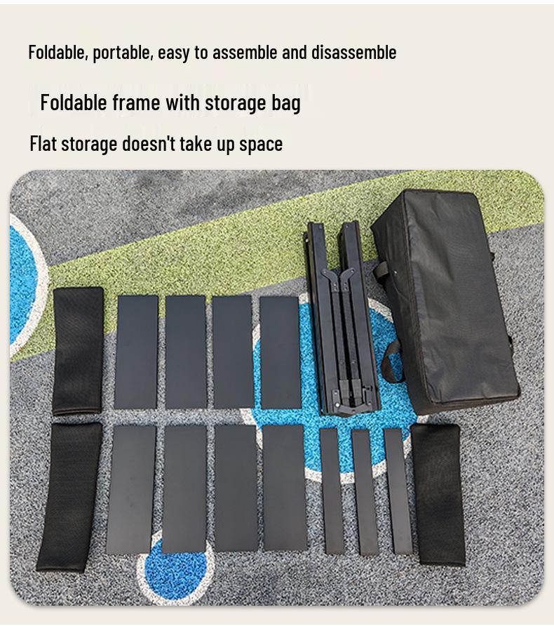 Portable Aluminum 4-in-1 BBQ Camping Table & Chair Set