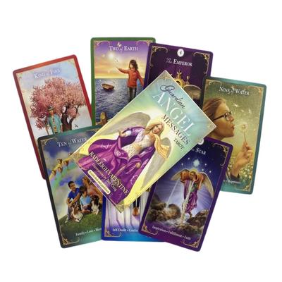 Angel Messages Tarot 78 Pcs Tarot Deck for Family Playing Cards Board Games Party Game