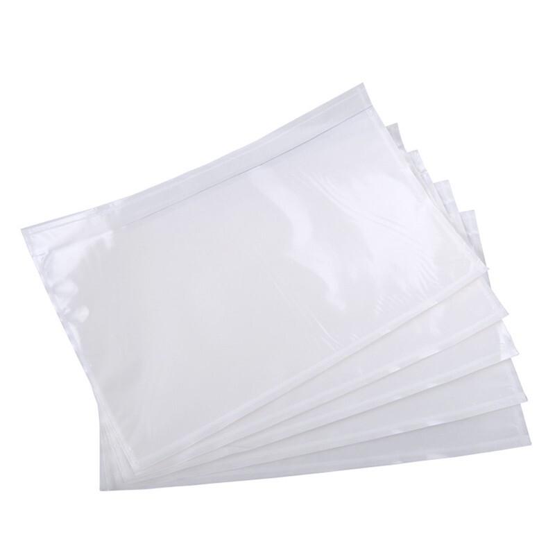 Fuda Transparent Adhesive Packing List Pouch