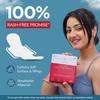 AZAH Sanitary Pads for Women XL [Pack of 20] 100% Rash-Free Sanitary Napkins | 3x More Absorption, Cottony Soft and Dry Top Cover for Heavy Flow |