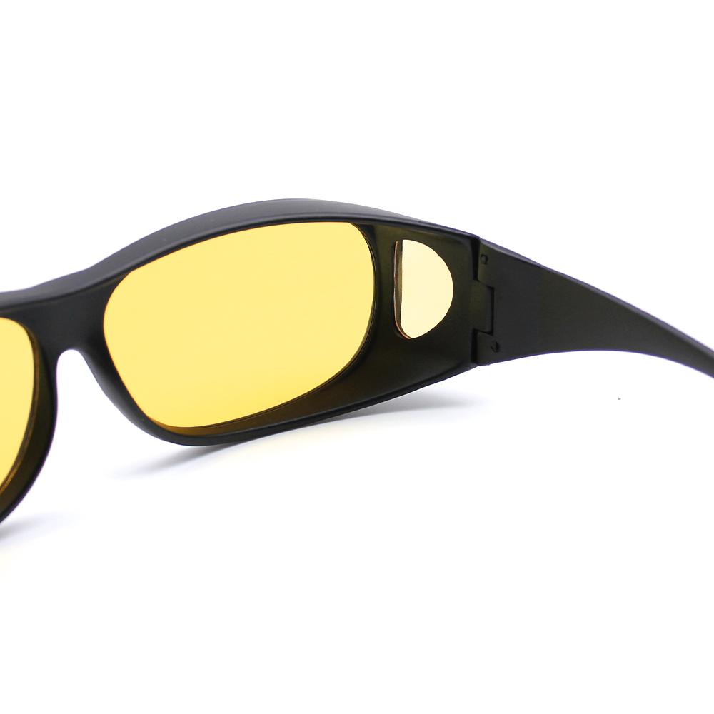 Yellow lens large frame anti blue light goggles increase clarity and are suitable for protecting eyes when looking at screens