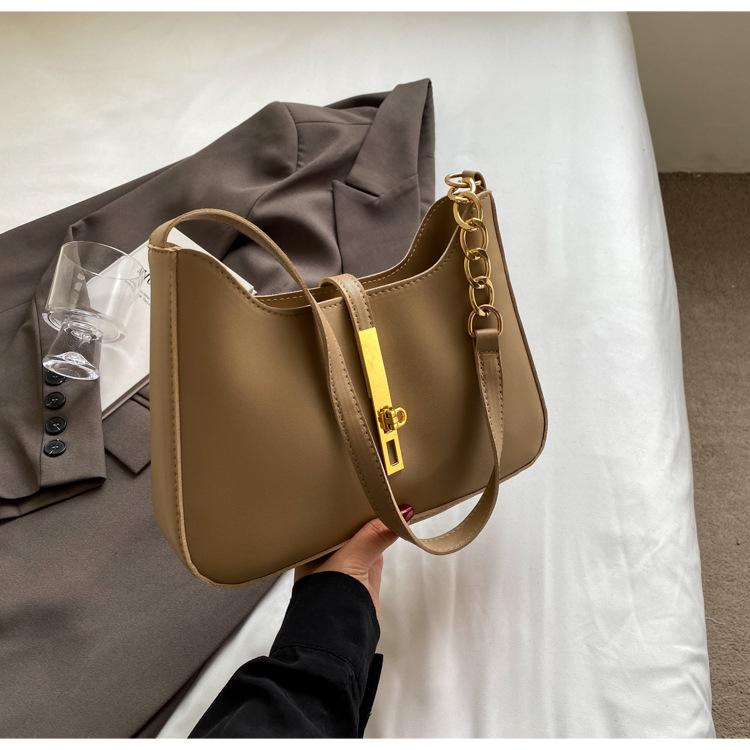 

2024 Женская Модная Универсальная Сумка через Плечо - Стильная, Высококлассная Сумка Под Мышку для Работы и Поездок хаки