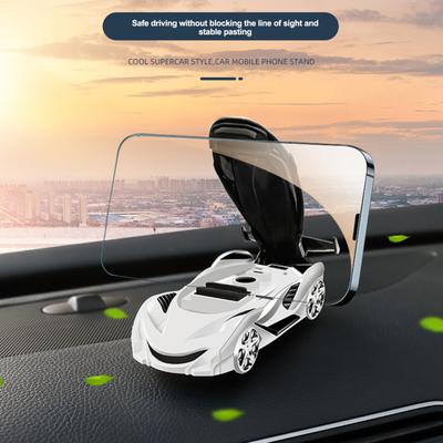 Deodorante per auto da corsa Porta telefono Numero di parcheggio Fragranza a lunga durata Diffusore per aromaterapia automatica Ornamento Accessori interni per auto Regalo di compleanno