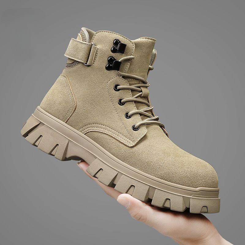 Men Boots New Winter Slippers Warm Men Shoes Waterproof Non-Slip Plush Sneakers Male Tenis Shoes Boots Men Sneakers Winter