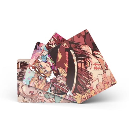 Toilet-Bound Hanako-kun LOMO Cards (50-Pack) Reflective Cards Hanako-kun Yashiro Nene Collectible Goods Gift Birthday Present Souvenir Decor Accessori