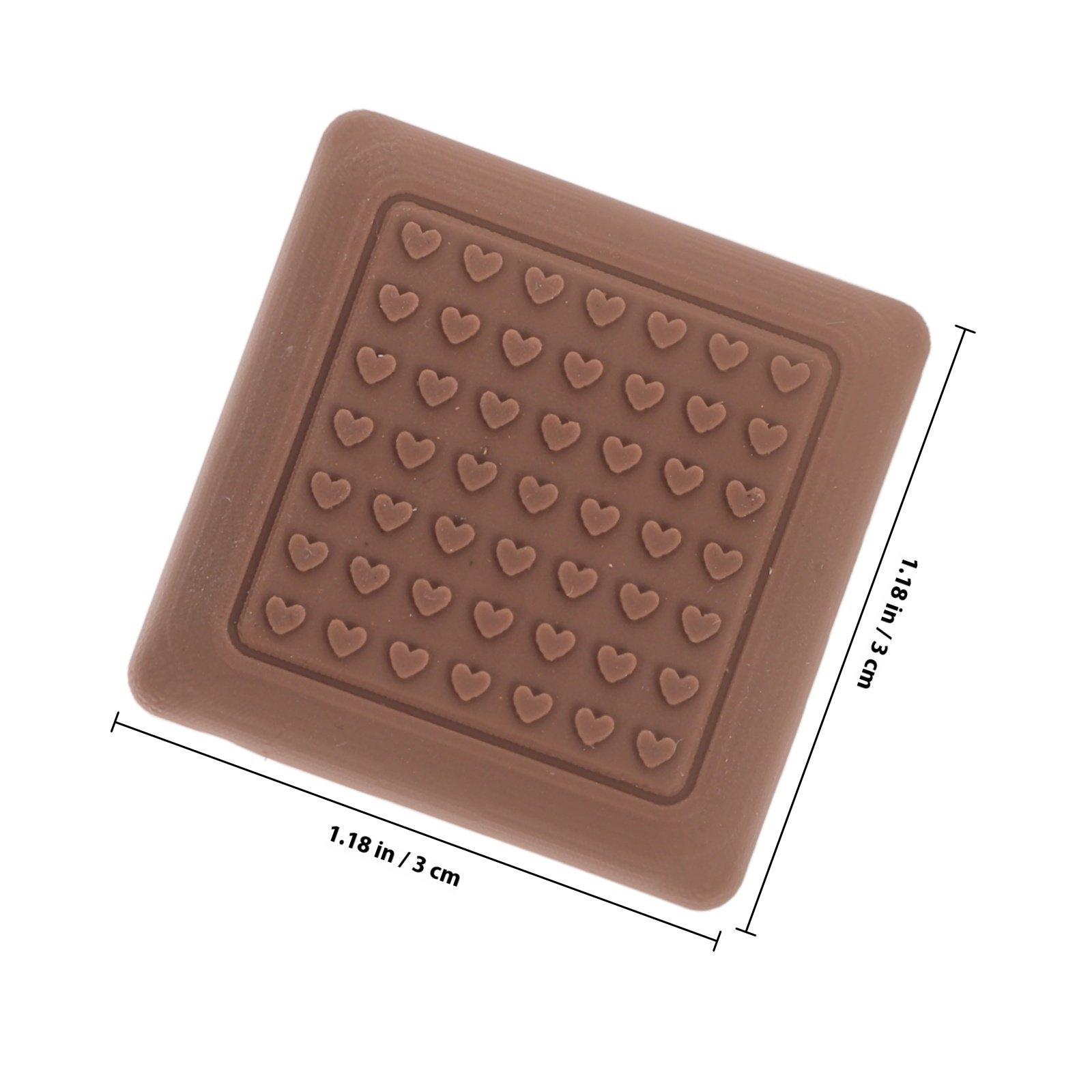 

8Pcs Furniture Protectors Adhesive Chair Feet Pads Shockproof Wear Resistant for Desk Table Chair Legs Floor Protectors Moving коричневый