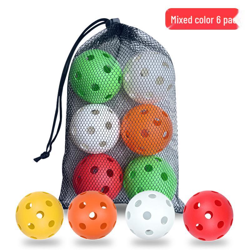72mm 26-Hole Indoor/Outdoor Pickleball Practice Ball
