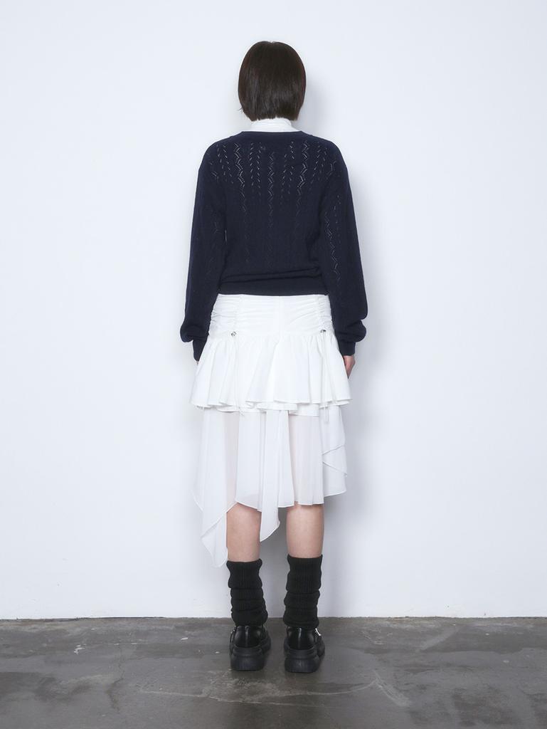 TUOMIO V-Neck Sweater [Navy]