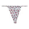 Hot leopard print foreign trade thong women's bikini large size sexy low waist seamless t-word panties