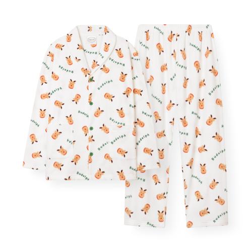 

[ORCITE] Rudolf Cozy Long Sleeve Pajama Set G134 [Shipped from Korea] 100% Authentic M