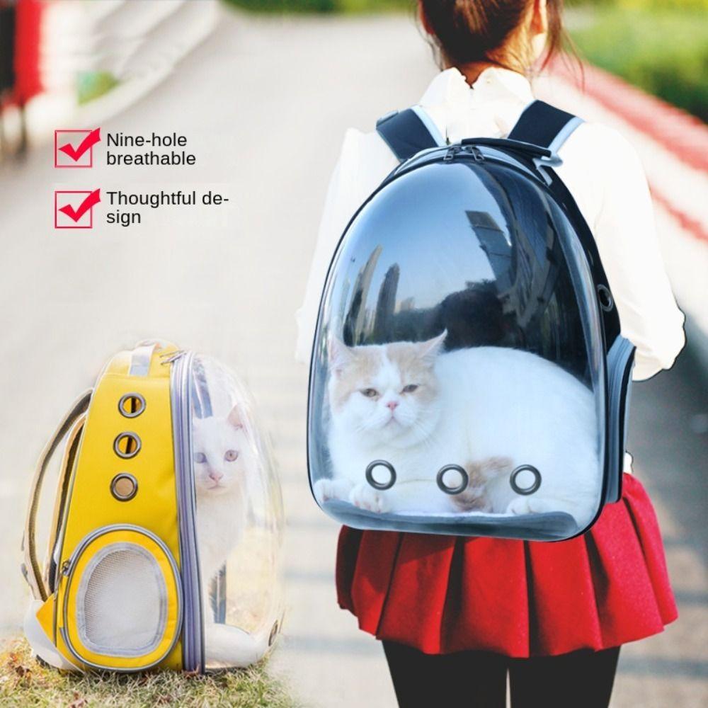 Outdoor Cat Carrier Bag Space Capsule Backpack New Pet Transport Bag  Small Dogs/Cats