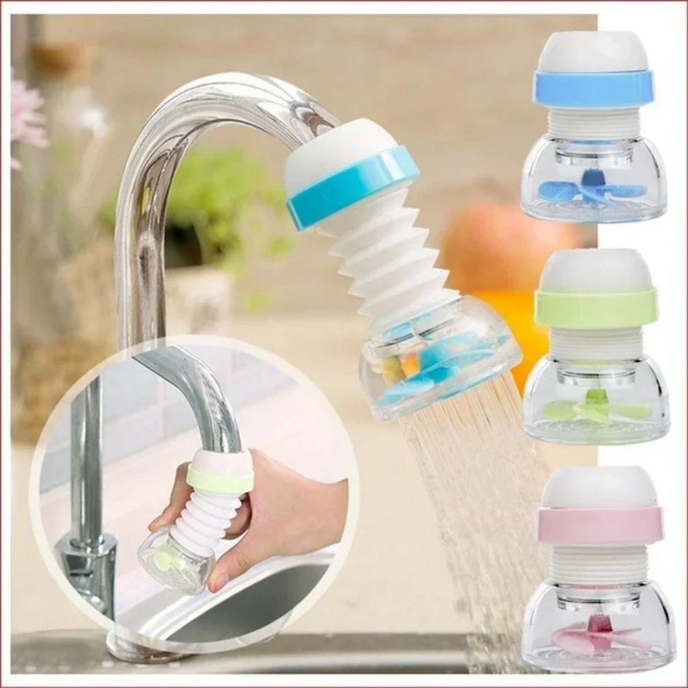 1PCS  Faucet Bubbler 360 Rotatable Bent Water Saving Tap Aerator Diffuser Faucet Nozzle Filter Water Filter Swivel Head Kitchen Tools