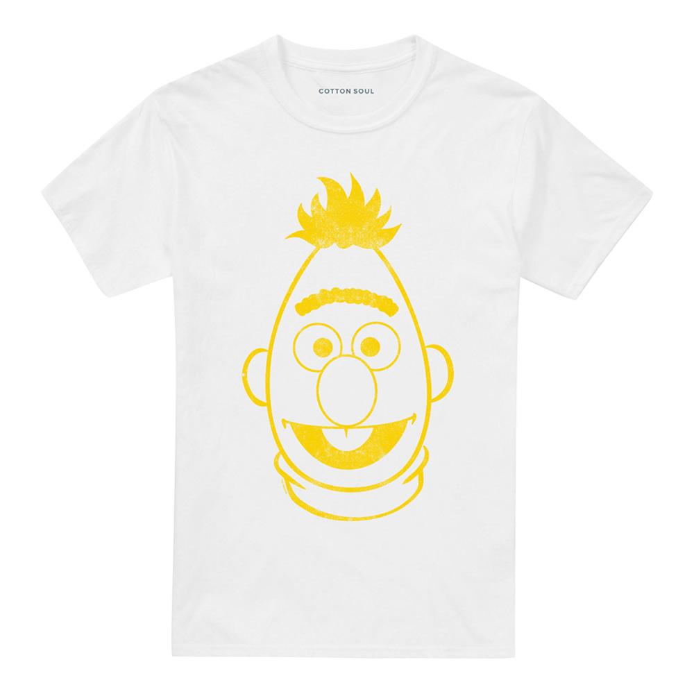 Sesame Street Unisex Adult Bert Mono T-Shirt