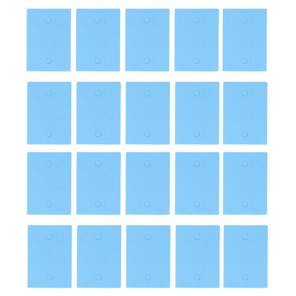 Foam Tube Rack Rectangle High Density Floating Foam Centrifuge Tube Holder for Laboratory Blue 8