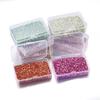 30-80g Crushed Glass Stones Resin Filling for DIY Epoxy Resin Silicone Mold Irregular Broken Stone Nail Art Epoxy Crafts Filler