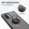 For Xiaomi Poco F3 Case Matte Shockproof Car Magnetic Stand Back Cover for PocoF3 Pocco Poko Little F 3 Armor Hard PC Ring Funda