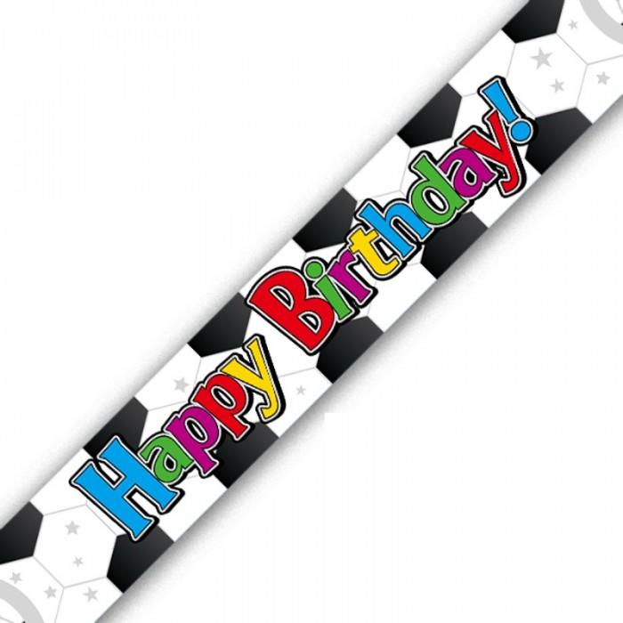 Oaktree Football Birthday Banner (Pack of 6)