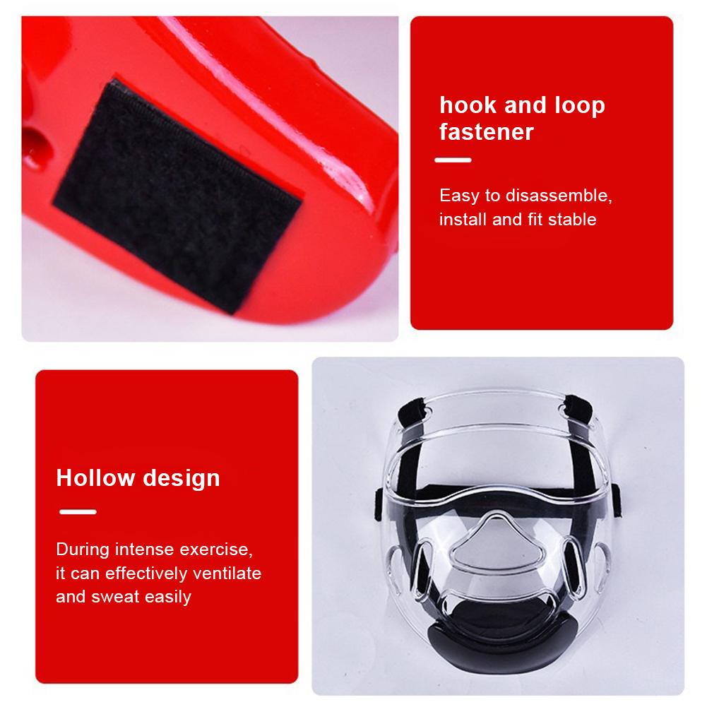 Taekwondo Helmet Karate Helmet Head Protection Martial Arts Headgear Kickboxing Helmet for Taekwondo Kickboxing