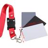 3 In1 Pocket-Size Digital White Black Grey Balance Cards 18% Gray Card With Neck Strap For Digital Photography Exposure Color