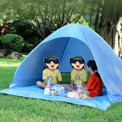 Outdoor Campingzelt, Automatisches Schnellöffnungs-Falt-Strandzelt, Sonnenschutz, Sonnenschutz und Regendichtes Zelt, Praktisch Schön