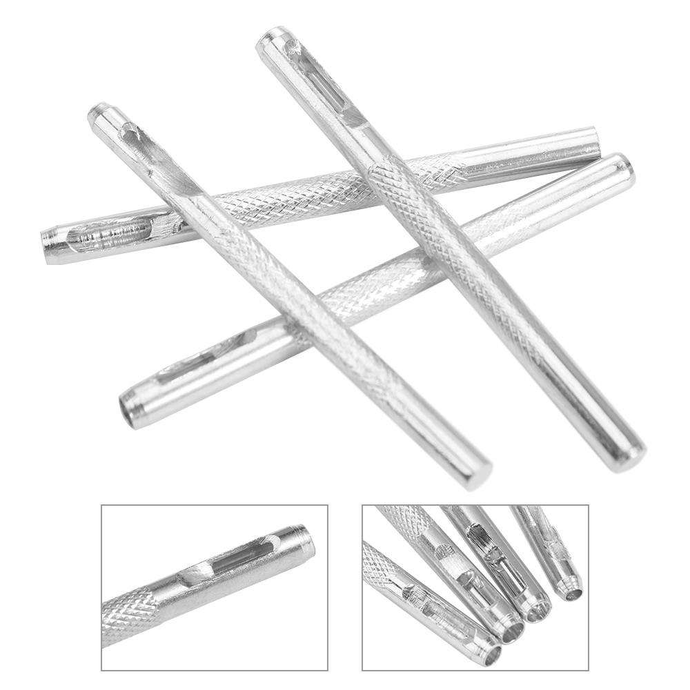 Hand Tools 2.5/3/3.5/4mm Belt Hole Punchers Hollow Round Hole Leather Punch Kit High Quality DIY Watch Band Tools Punching Hole