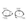 Universal Scooters Light Connector Cable Durability Simple Installation Lighting Cable For Night Cycling Safety