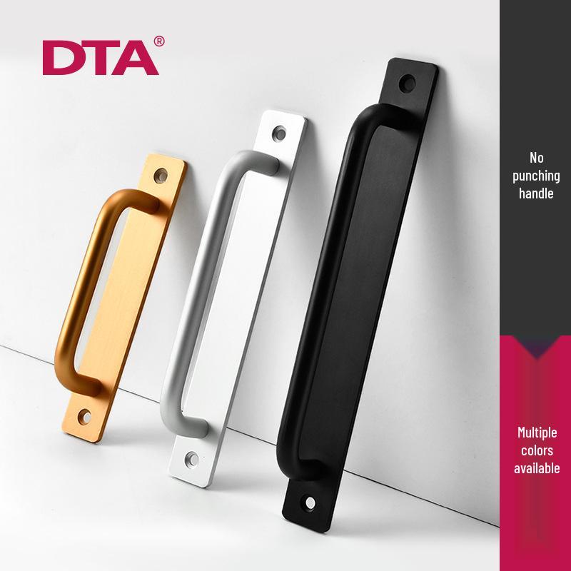 Aluminum Alloy Surface-Mounted Handle for Sliding Glass and Wooden Doors