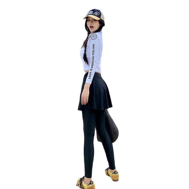 Korean Women's Waterproof Jellyfish Surfing Bikini Snorkeling Swimsuit